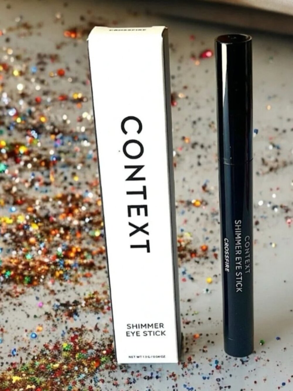 🥳 7/$10!! NEW Shimmer Eye Stick - Evening Strop (Black Tube)